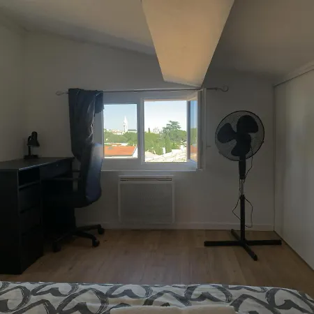 Duplex Refait A Neuf, Vue Sur Les Toits, Wifi Lejlighed Montpellier